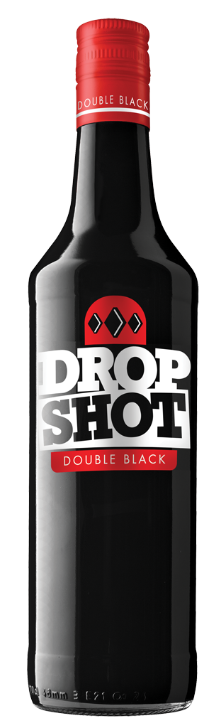 FLES DE KUYPER DROPSHOT DOUBLE BLACK 0,70 LTR-0
