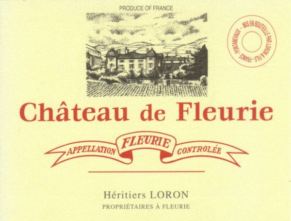 FLES JEAN LORON CHATEAU DE FLEURI 0.75 LTR-2979