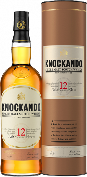KNOCKANDO 12 YEARS ORIGINALLY 0,7 LTR