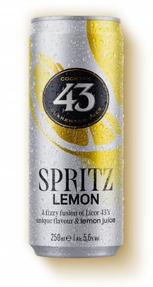 LICOR 43 SPRITZ LEMON BLIK 0.25 LTR
